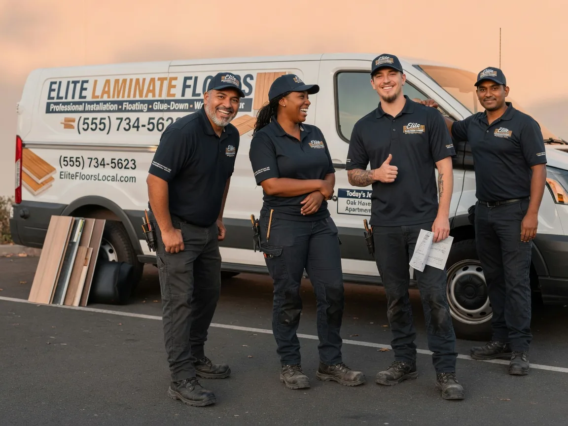 Laminate flooring installation company in Pigeon, MI